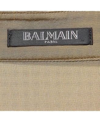 Women's Green Silk Long Sleeve Shirt