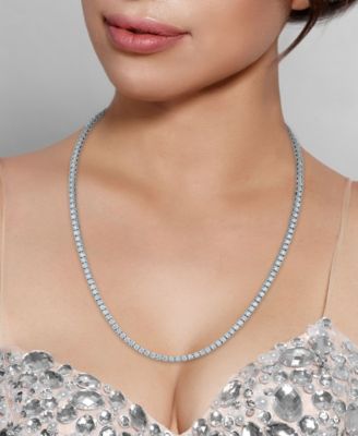 Diamond Tennis Necklace (12 ct. t.w.) in 14k White Gold