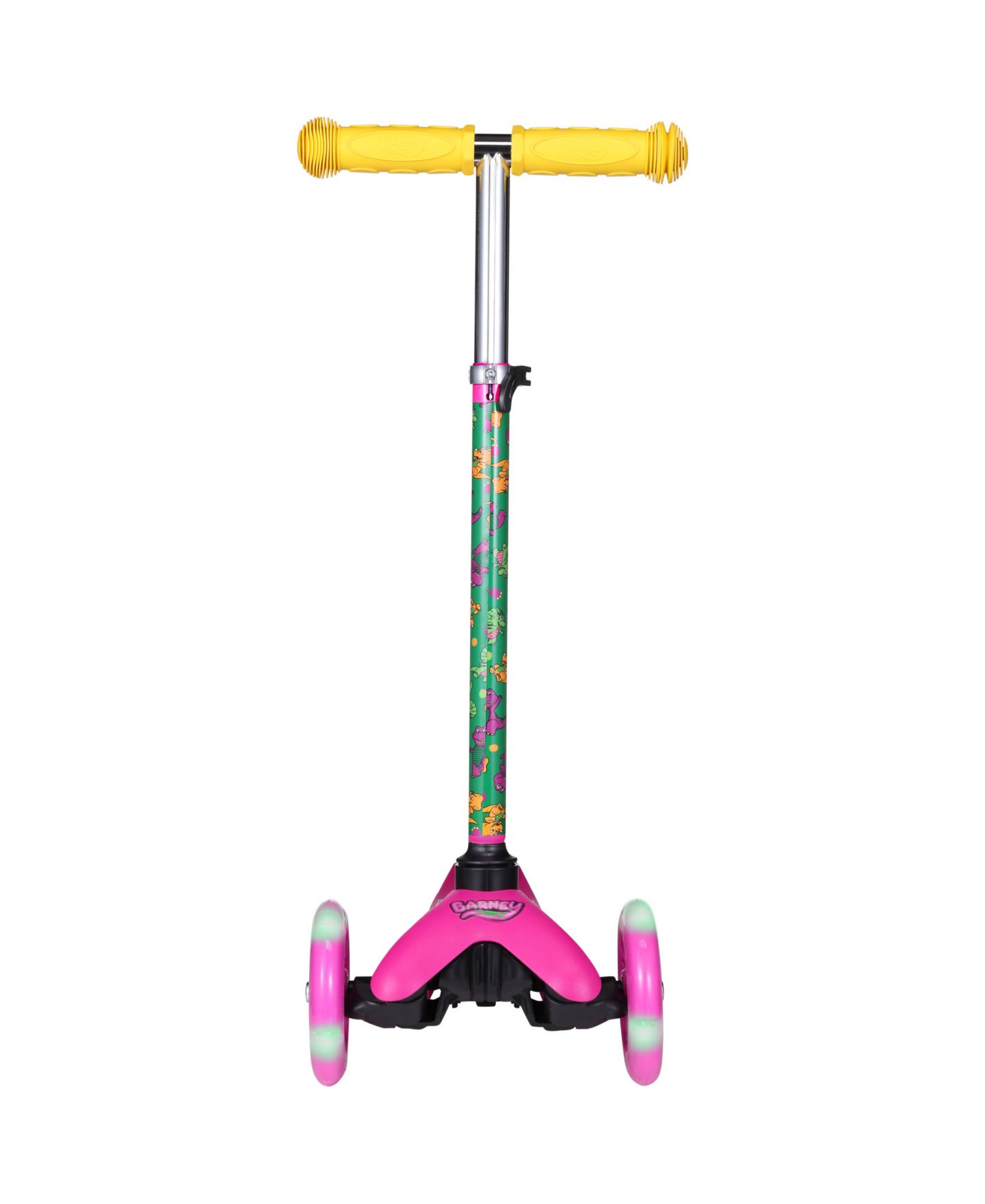 Детская игрушка Barney Tilt and Turn Scooter Light Up Wheels — фото 2