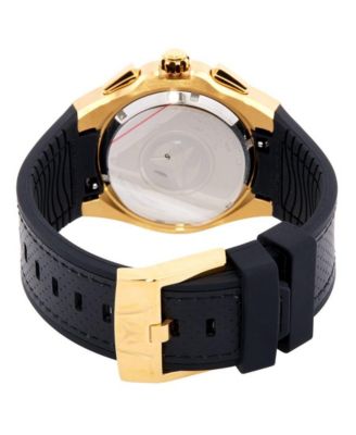 Men's TM-117004 Cruise  Quartz Chronograph Gold, Silver Dial Watch