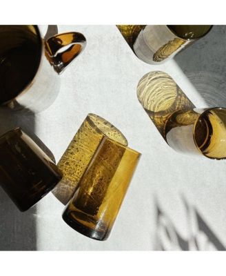 Blue Cone Glass Large - Set of 6