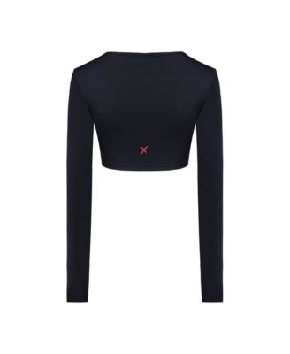 Women's Free Heaven Long-Sleeve Crop Top