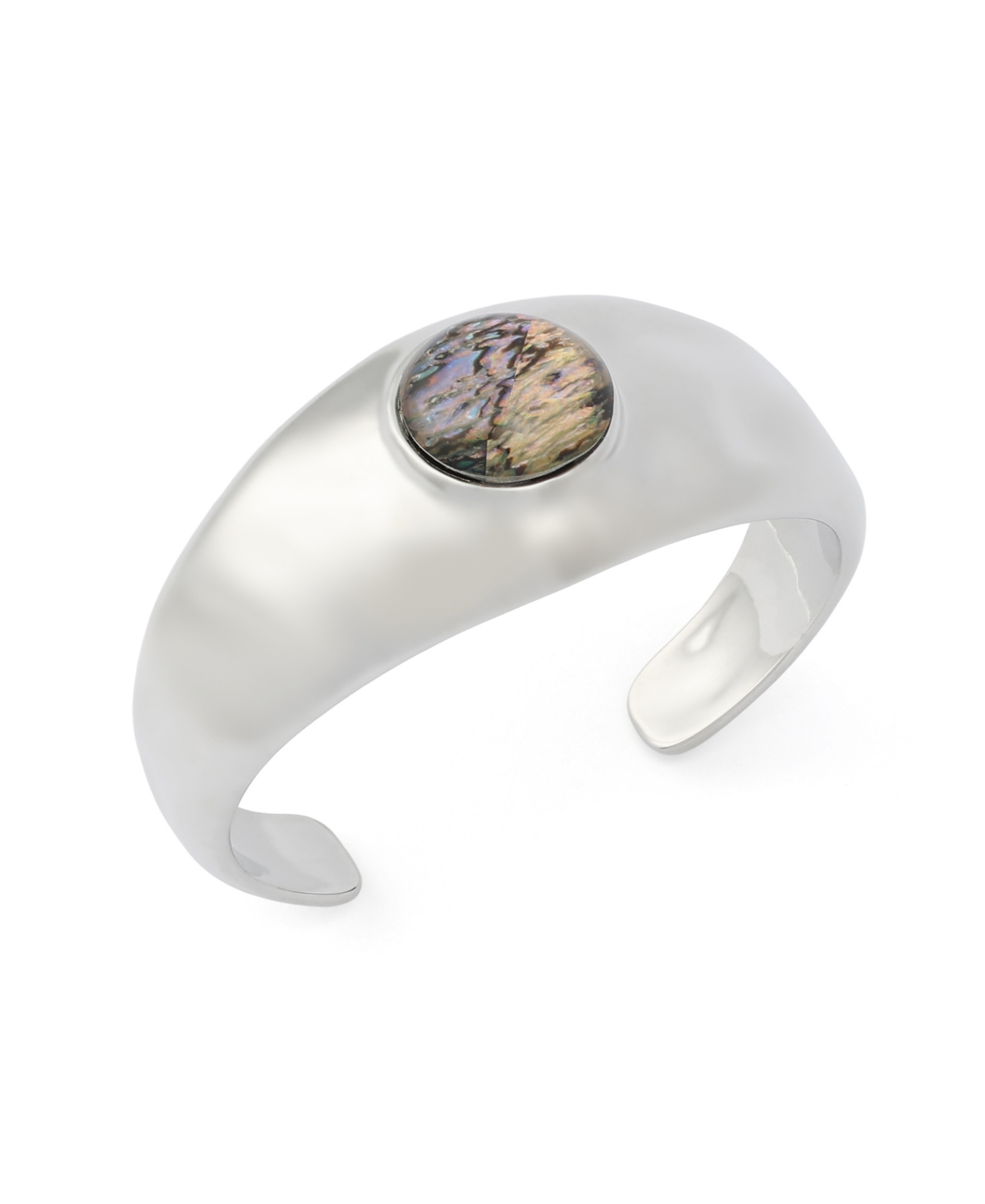 Robert Lee Morris Soho Abalone Cuff Bracelet