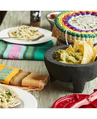 Molcajete in Tortila Basket