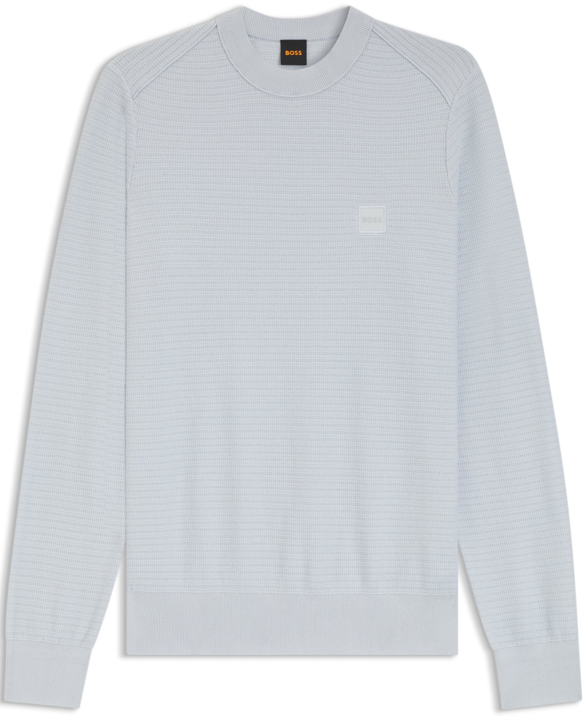 Boss by Hugo Men's Structured Cotton Cashmere Sweater