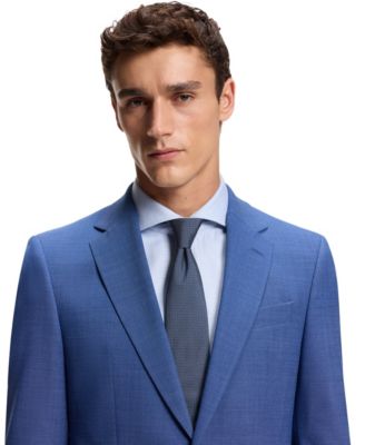 Men's Silk Blend Jacquard-Pattern Tie