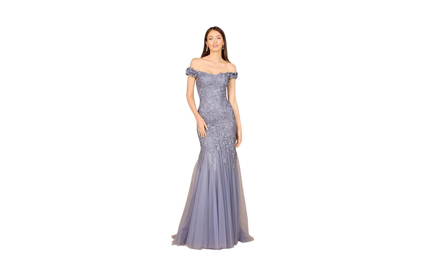 Women's Off Shoulder Mermaid Gown
