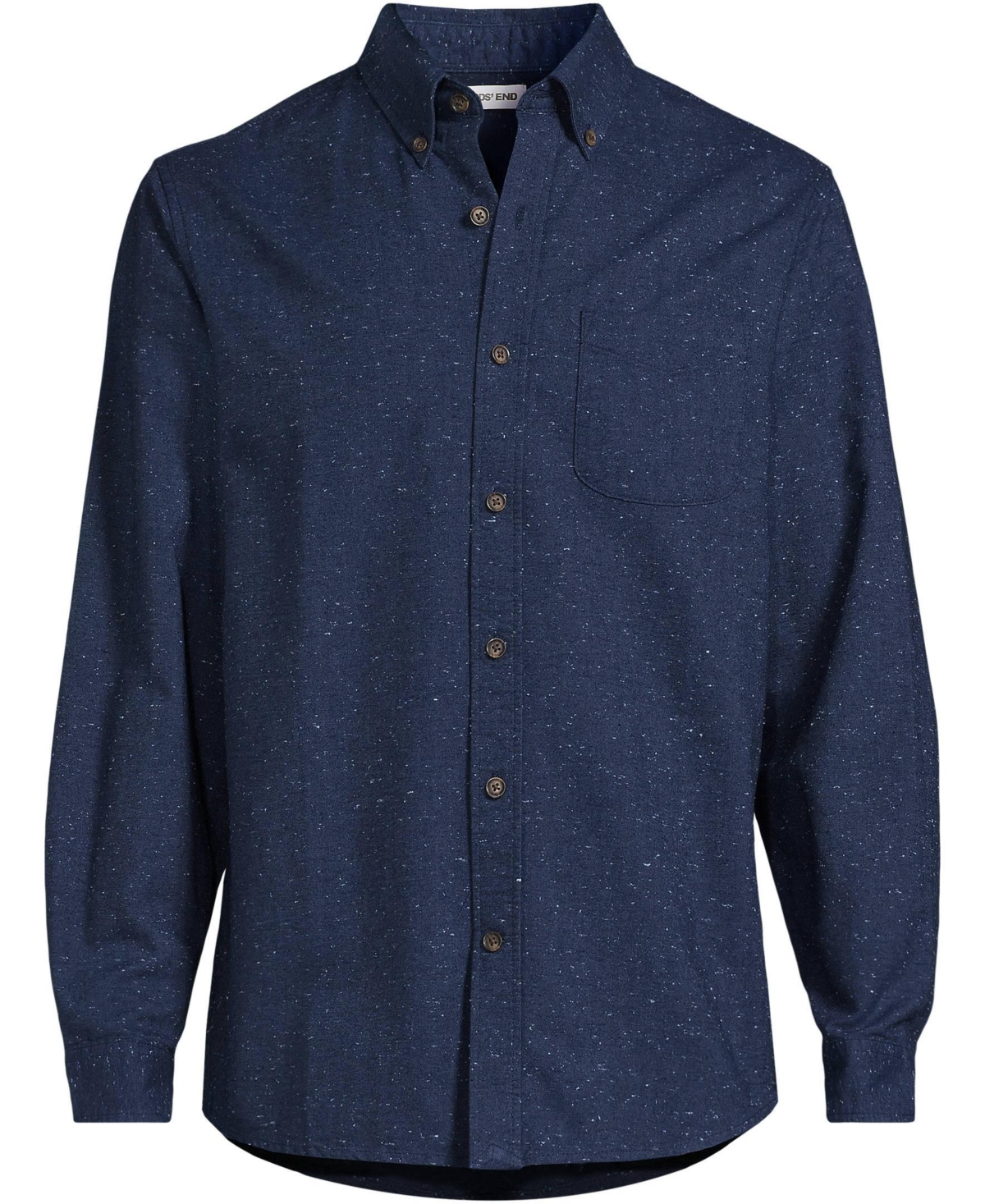 Lands' End Big & Tall Long Sleeve Flagship Flannel Shirt
