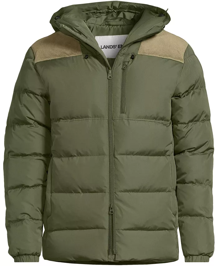 Men's Corduroy Max 600 Down Puffer Hooded Jacket - thumbnail 3
