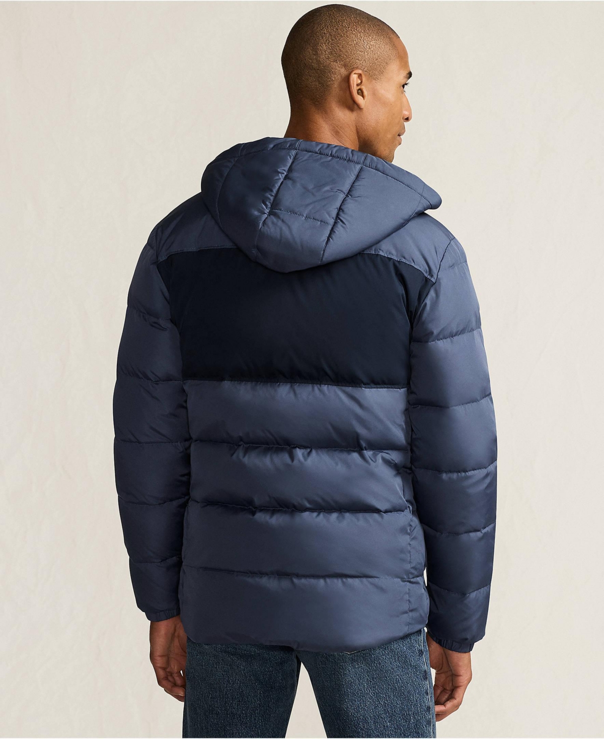 Lands' End Men's Max 600 Down Puffer Hooded Jacket