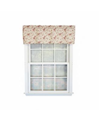100% Cotton High Quality Flor Tailored Window Valance with 1.5" Rod Pocket 50" W X 12" L Natural