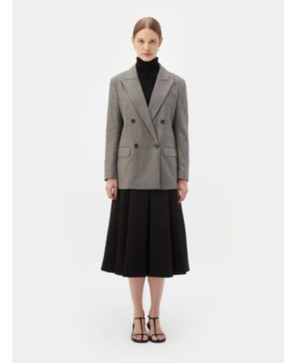 Women's Double-Breasted Cashmere Blazer