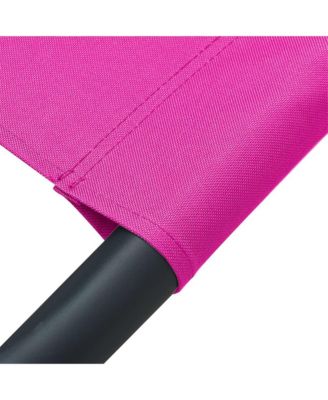 Sun Lounger Oxford Fabric, Polyester, Steel Large