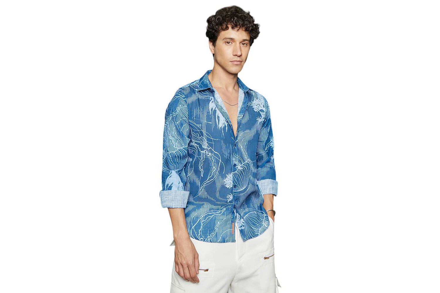 Men's Jellyfish Contrast Shirt