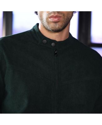 Men's Emerald Green Corduroy Rider Jacket