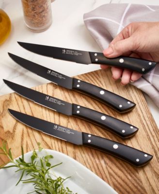 Noir 13-Pc. Knife Block Set
