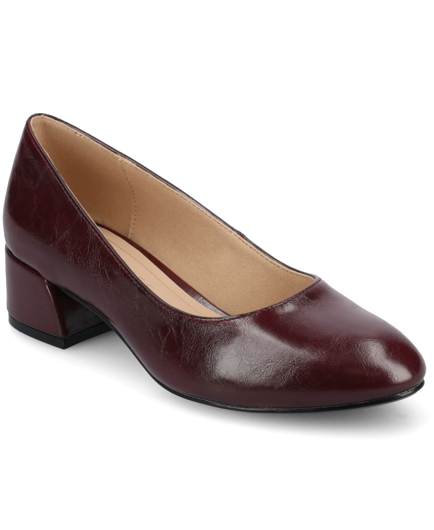 Women's Saarii Round Toe Block Heel Pumps