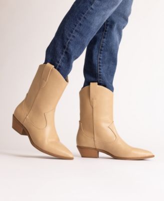 Women's Fritzie Western Block Heel Booties