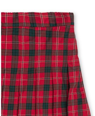 Women's Organic Pleated Midi Skirt