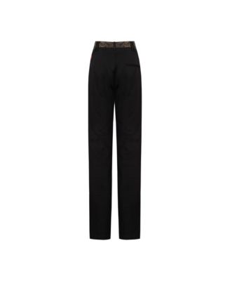 Women's Men's Cotton-Blend Kangaroo-Waistband Pants