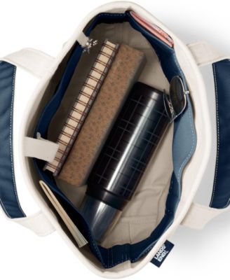 Pre-Monogrammed Letter K Canvas Tote Bag