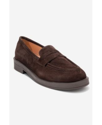 Bree Platform Penny Leather Loafer (Women)