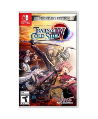 NSW - The Legends of Heroes: Trails of Cold Steel IV Frontline Edition [Softcover Art Bklet, Music DLC, reversible Cover]