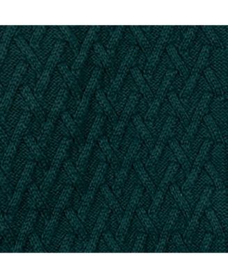 Women's Organic Herringbone Stitch Cardigan Sweater