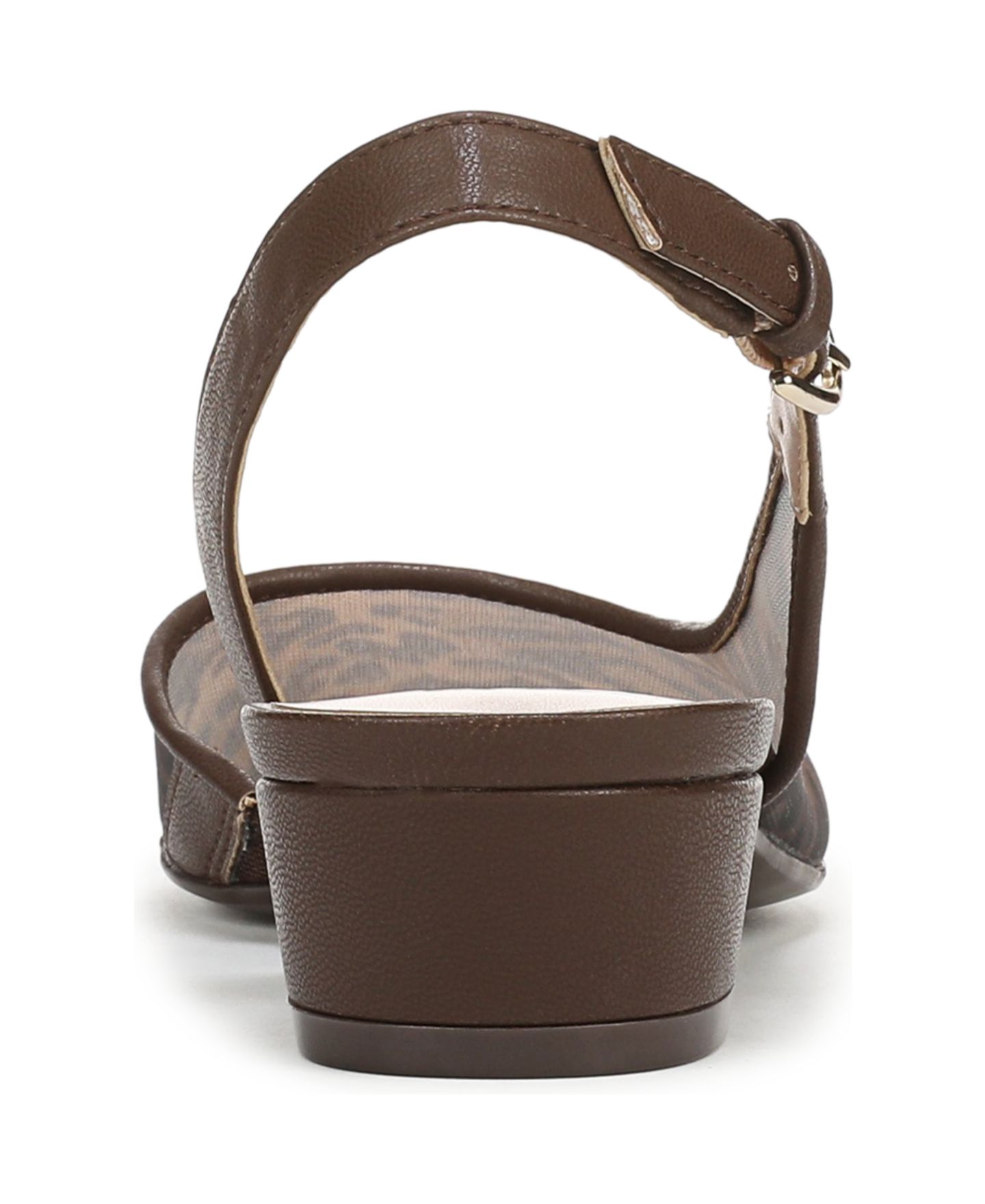 Женские туфли Naturalizer Banks Slingbacks, цвет: Коричневый леопардовый с принтом сетчатый — фото 3