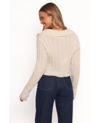 Women's Romy Collar Knit Sweater
