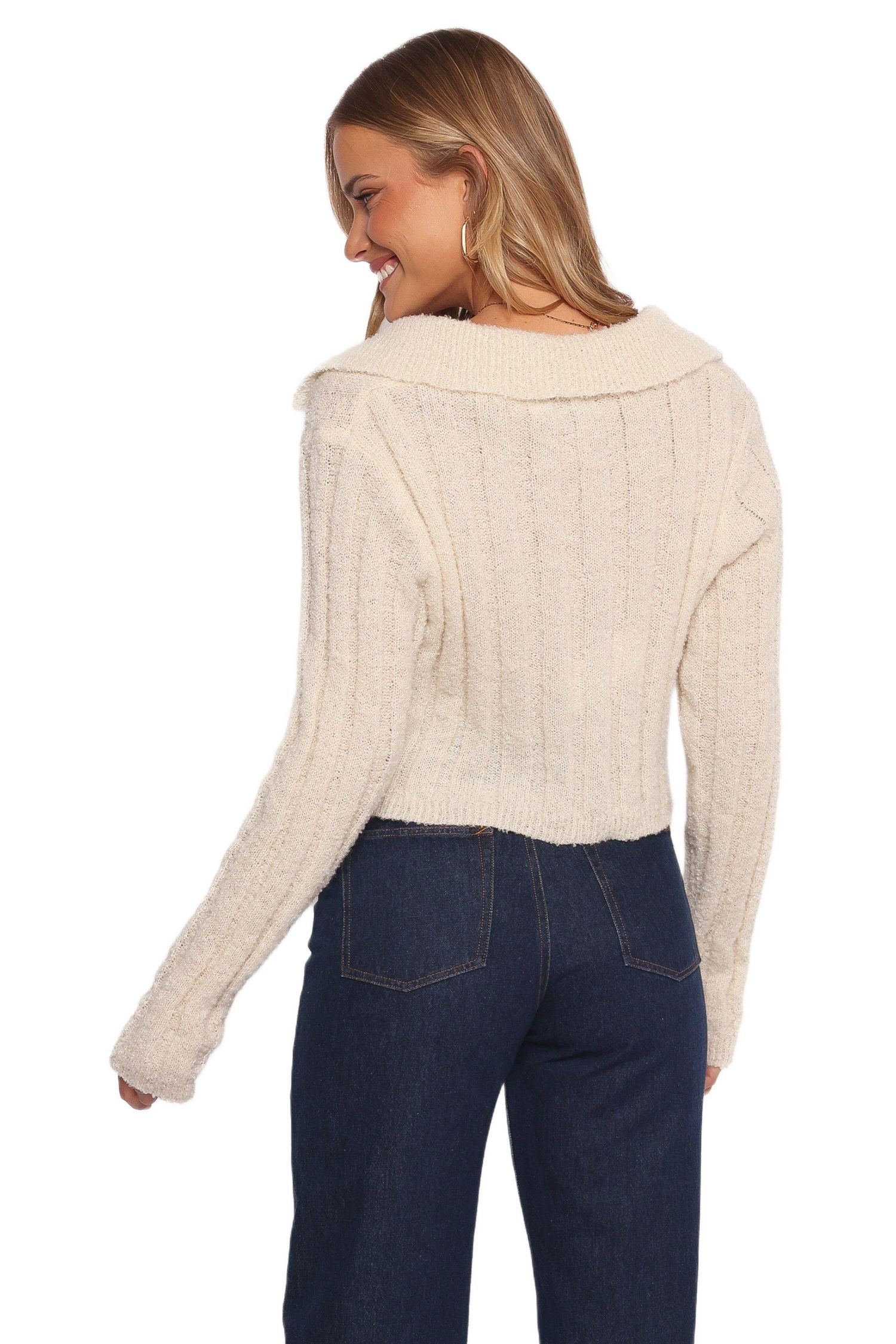 Women's Romy Collar Knit Sweater