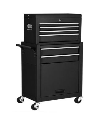 Rolling Cabinet Storage Chest Box Garage Toolbox