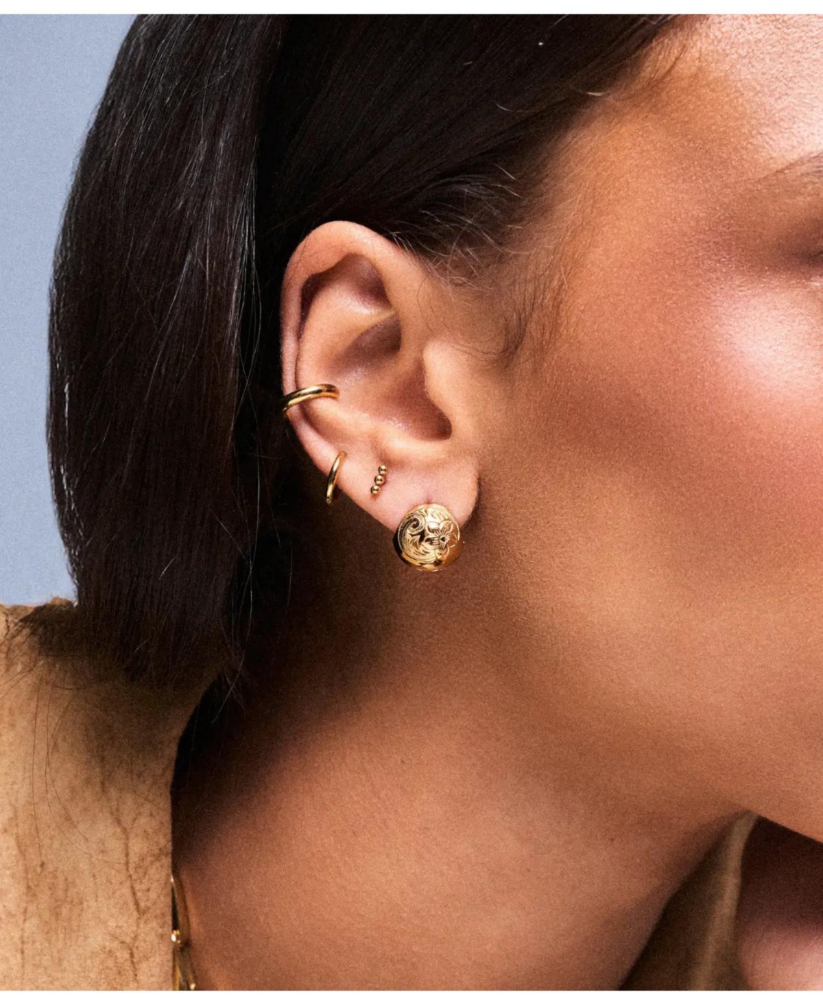 Hey Harper Daphne Huggies Earrings