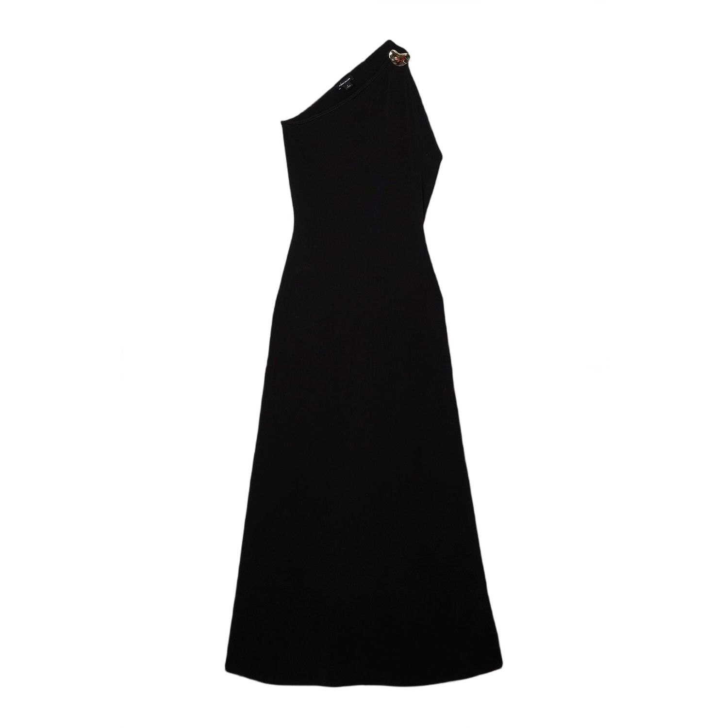 Women's Backless Knit Dress With Hardware