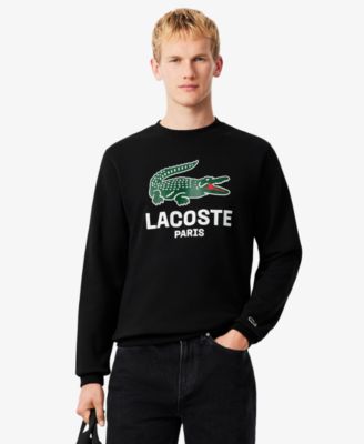 Lacoste - Men's Crocodile Print Crewneck Sweatshirt