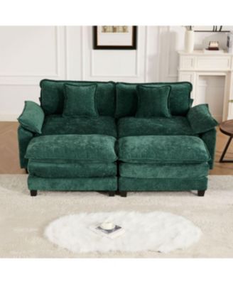 Cloud Couch: Ultimate Comfort Chenille Sofa with Ergonomic Support