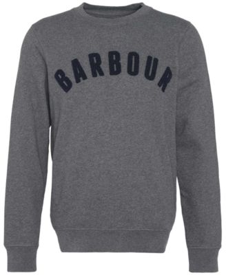 Men's Logo Applique Detail Crewneck Sweatshirt