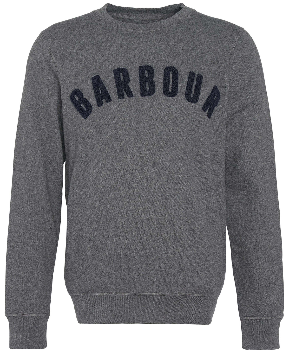 Barbour Men's Logo Applique Detail Crewneck Sweatshirt
