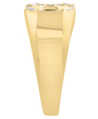 Diamond (1/8 ct. t.w.) Ring in 14k Yellow Gold