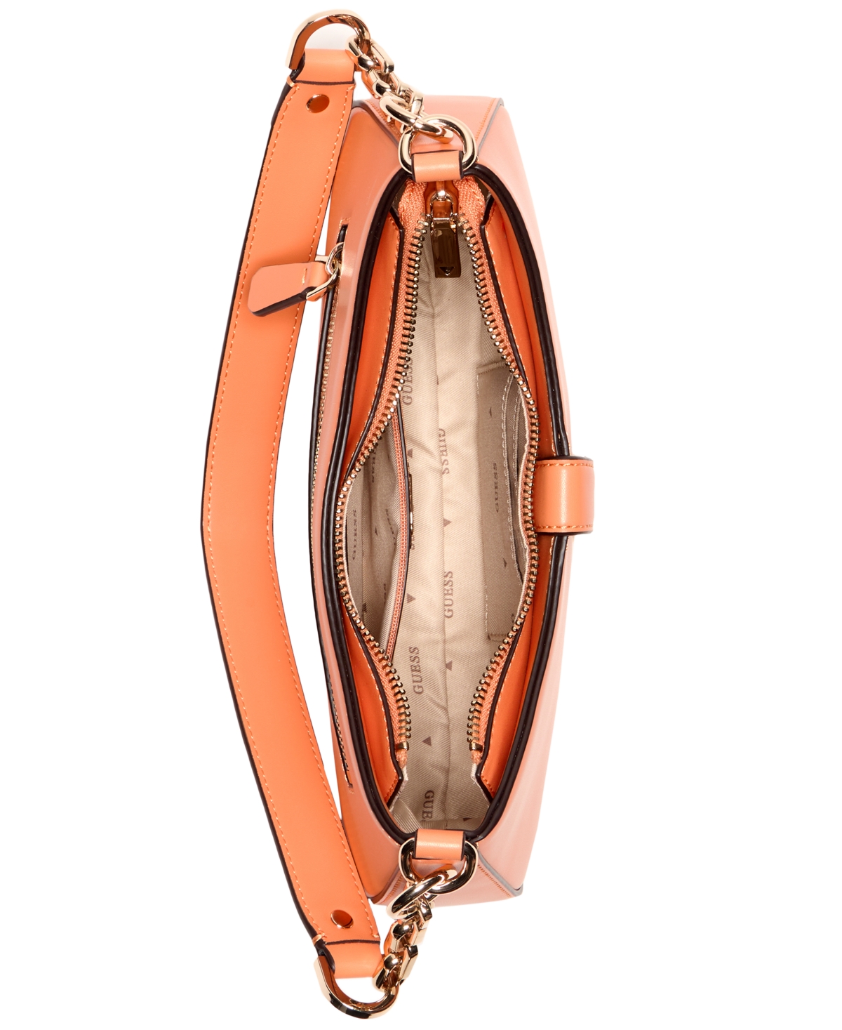 Guess Carrie Top Zipper Small Shoulder Handbag