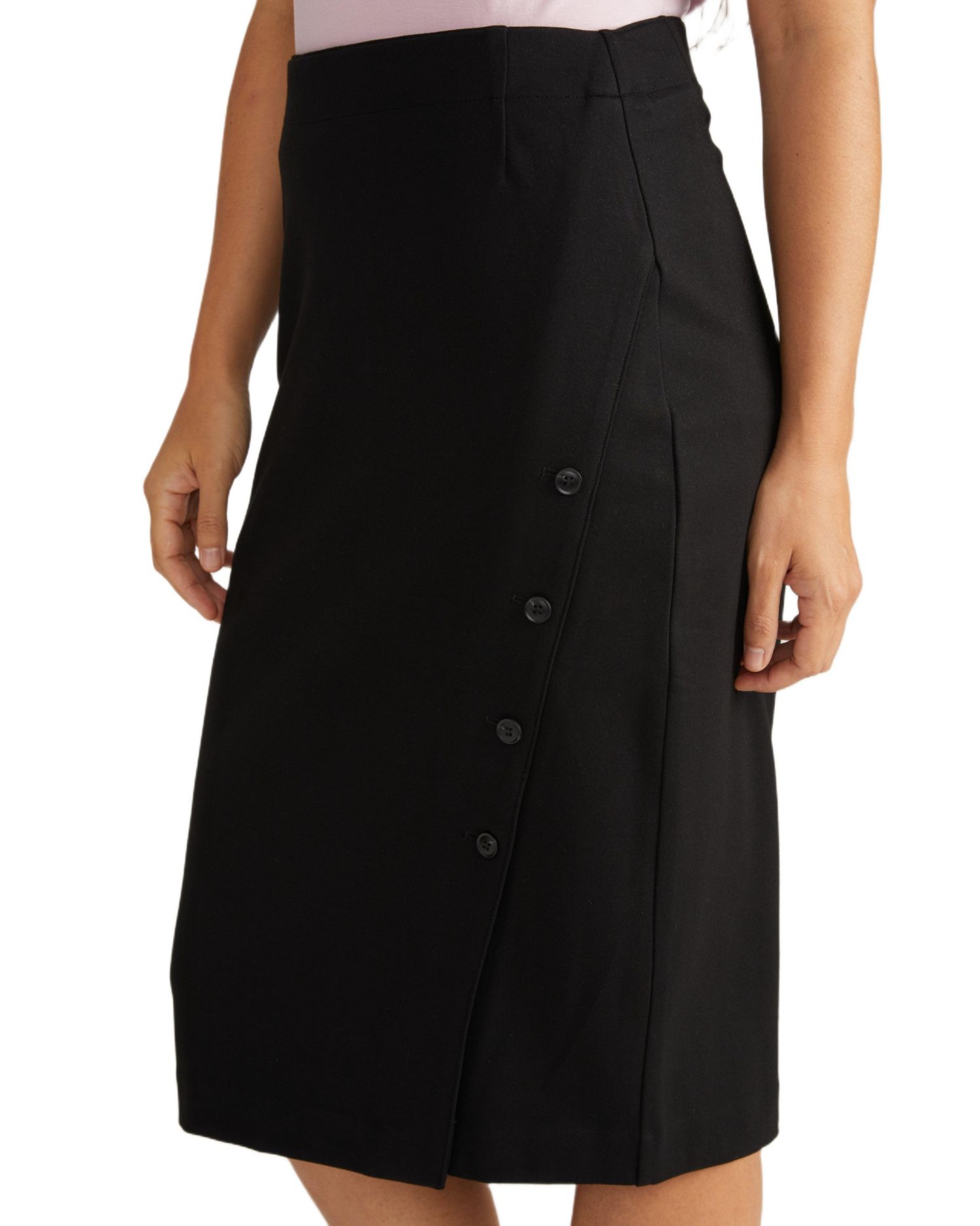 Plus Size Anya Ponte Skirt