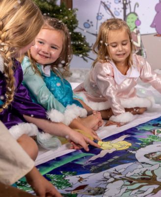 Baby and Toddler Winter in The Woodlands Christmas Seek-and-Find Interactive Blanket, Large