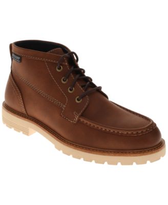 Men's Weston Lightweight Lugged Lace-Up Moc-Toe Boots