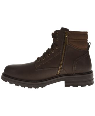 Men's Telford Rugged Lace-Up Round-Toe Boots