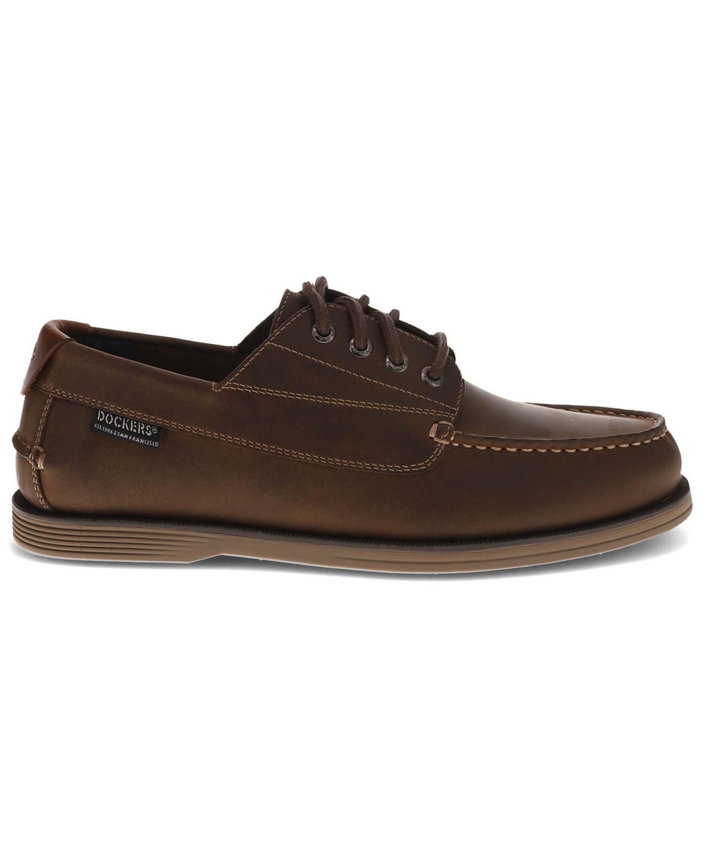 Мужские туфли Dockers Dawson Active Rebound Lace-Up Boat, цвет: Состаренный коричневый — фото 2