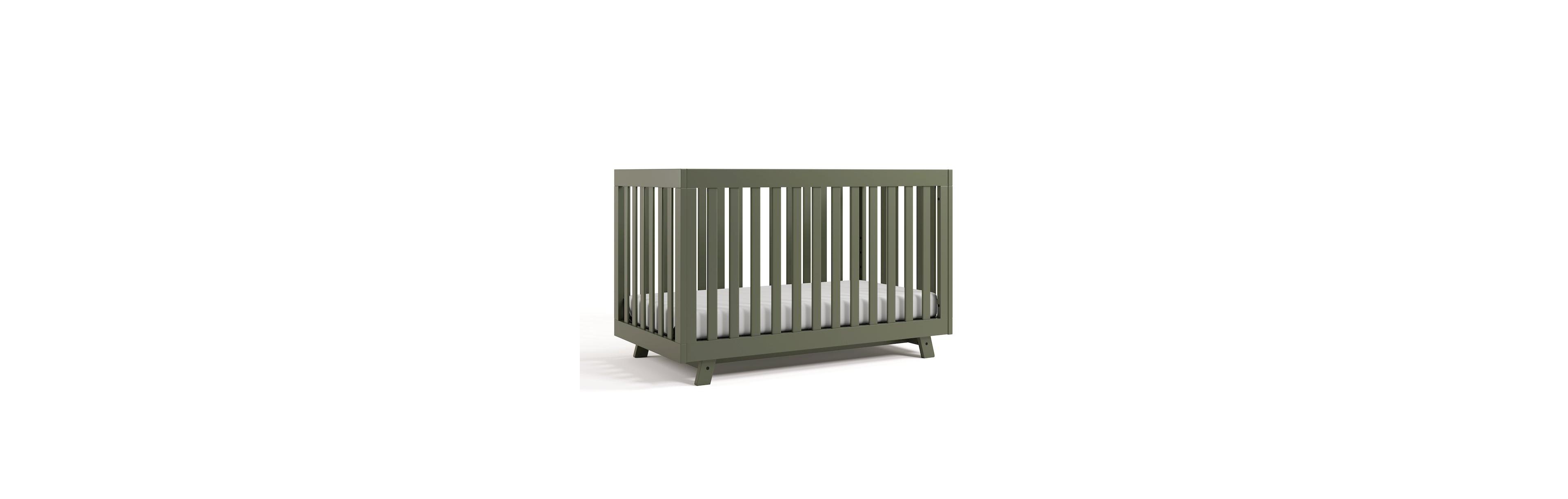 Storkcraft Beckett 3-in-1 Convertible Crib (Olive)