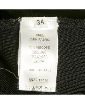 Women's Black Rib Knit Mini Bodycon Dress