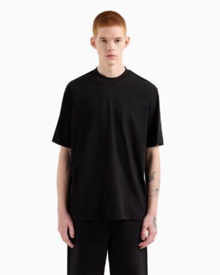 Men's Regular-Fit Logo Tape T-Shirt 