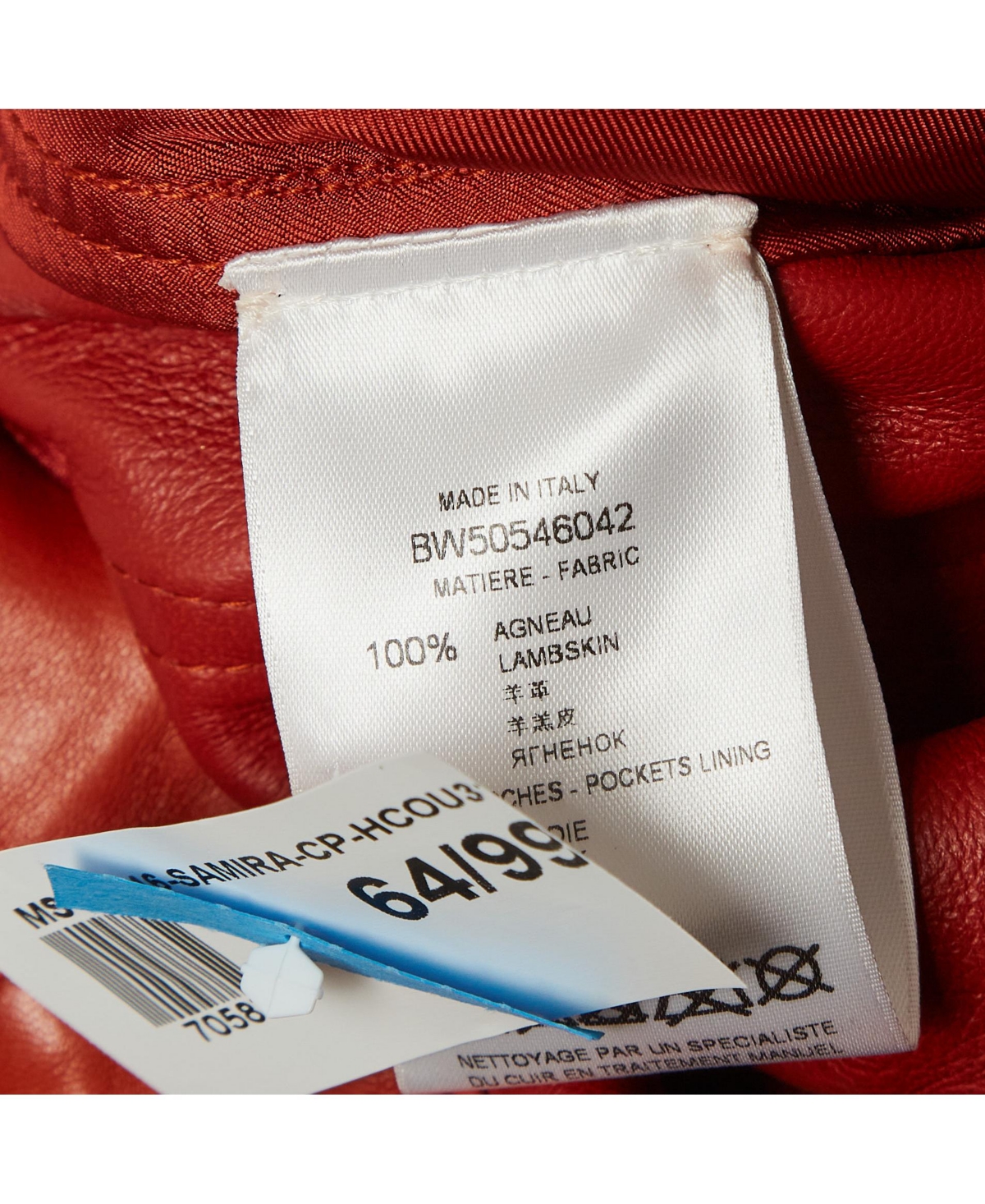 Pre-Owned Givenchy Women's Brown Patchwork Leather Pants