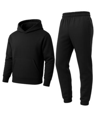 Men's Pull-On Hoodie and Sweatpants, 2-Piece Set